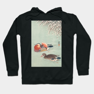 Mandarin Duck by Ohara Koson Hoodie